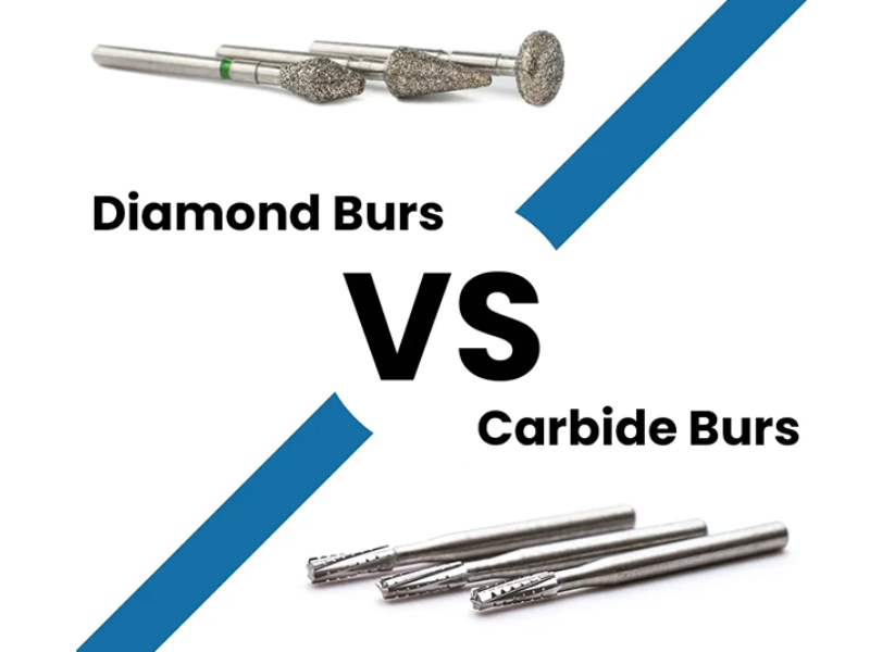 Carbide Burs vs. Diamond Burs